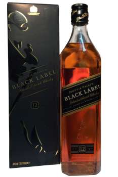 Johnnie Walker -Black Label- 12 Jahre alt 0,7l