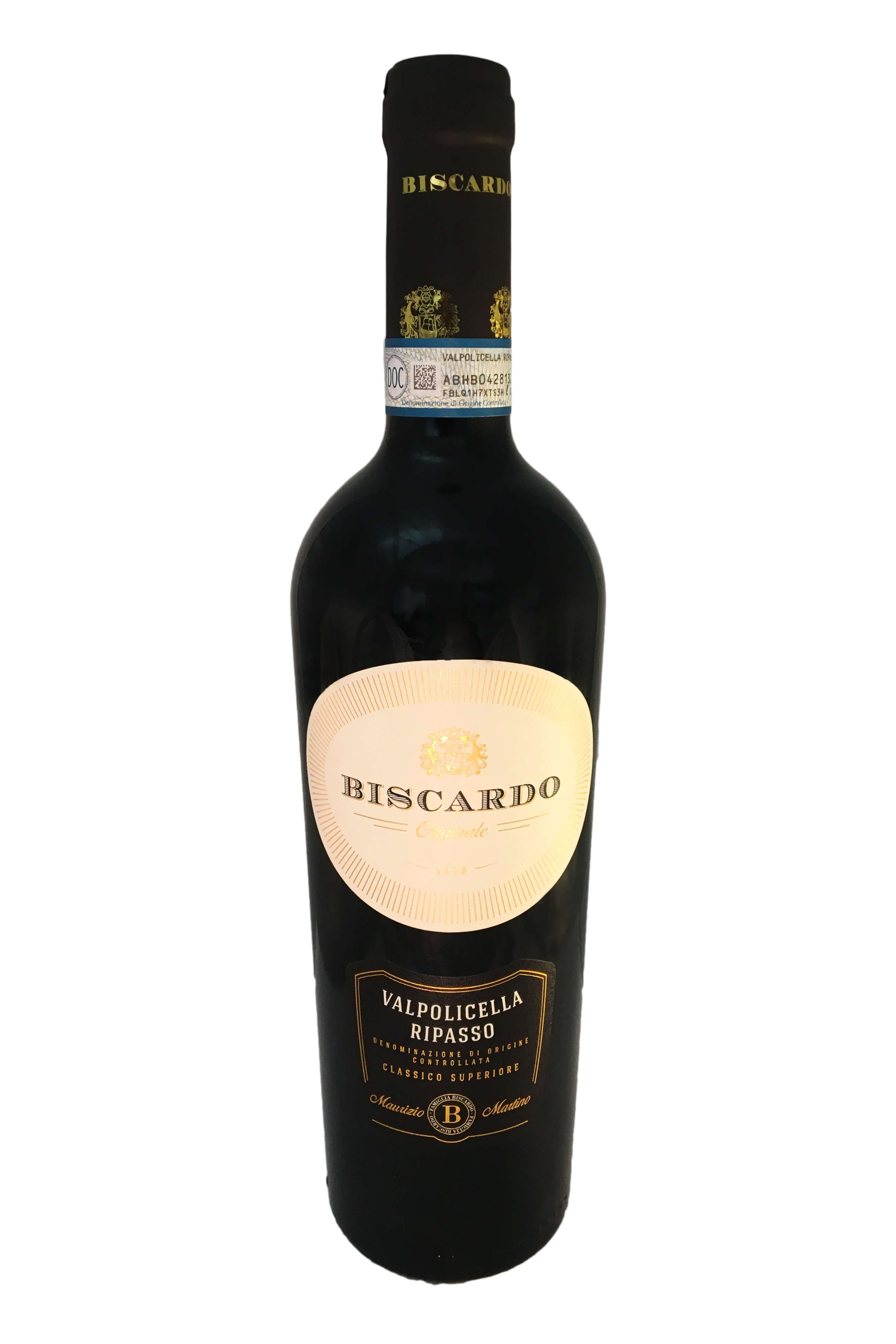 0,75l - superiore von Baumann Wein Classico Ripasso 2017er Biscardo Valpolicella