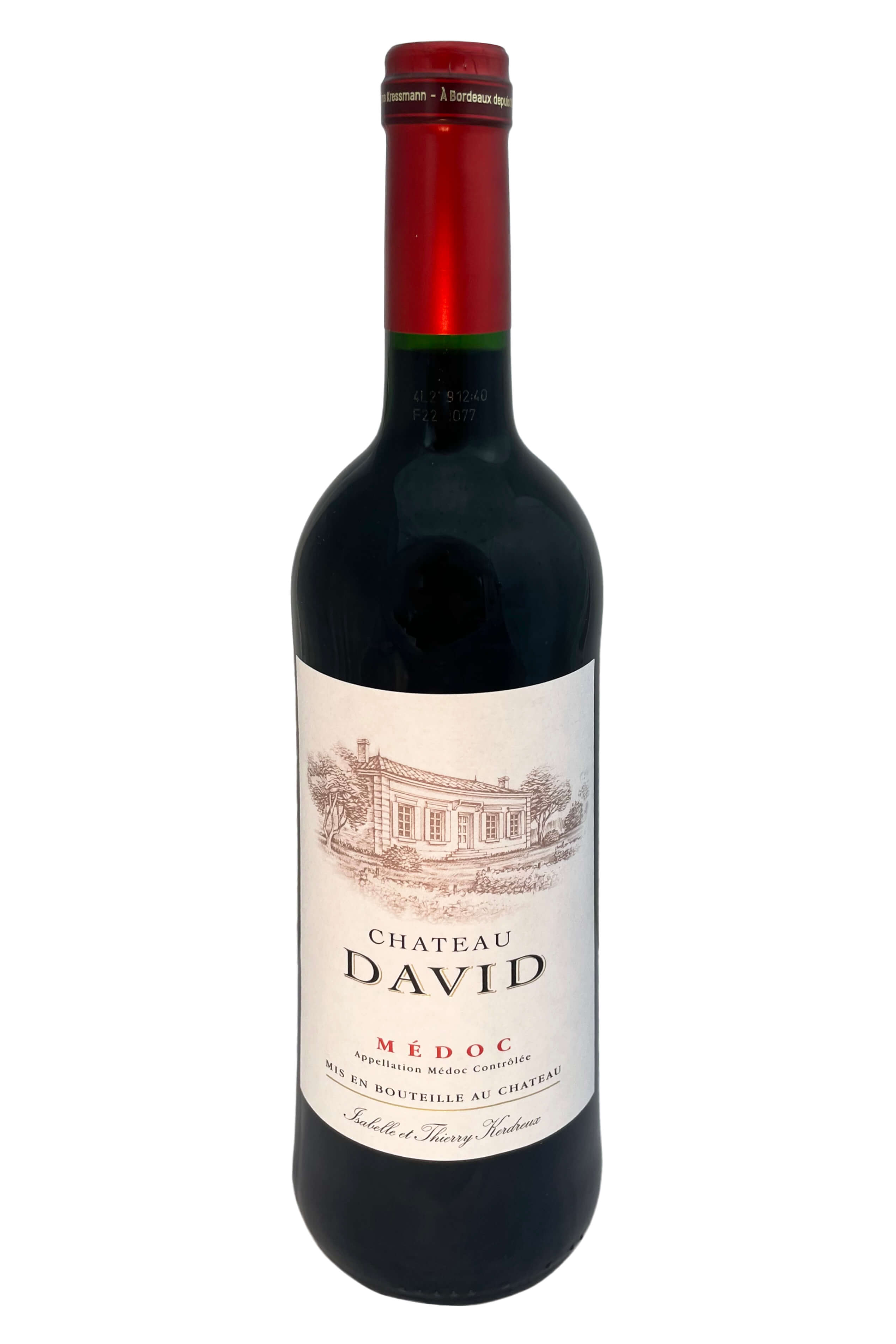 Chateau David Eleve Medoc 2020er 0,75l - Wein von Baumann