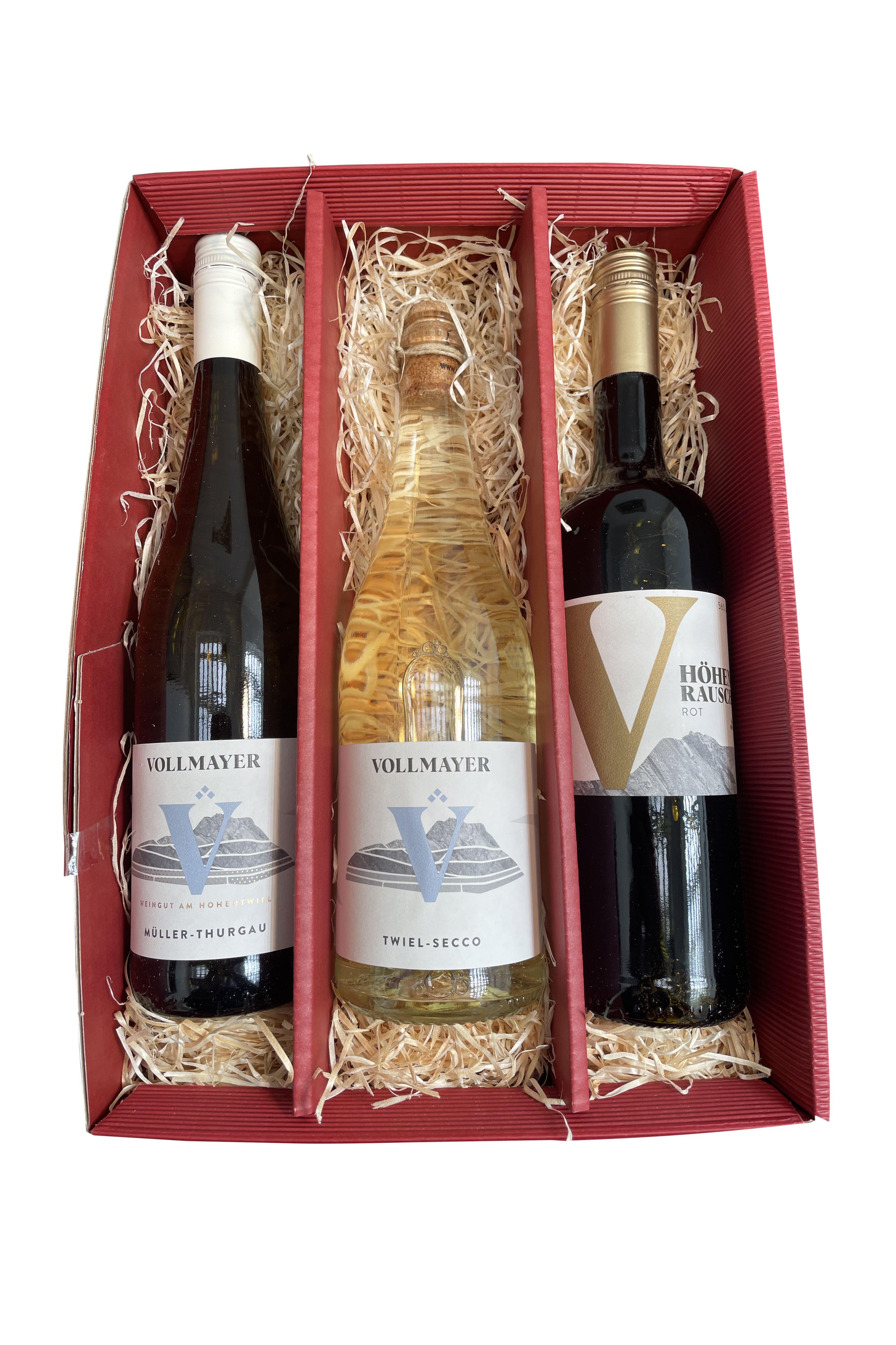 Präsentpaket Grüße vom höchsten Weinberg Deutschlands - Wein von Baumann