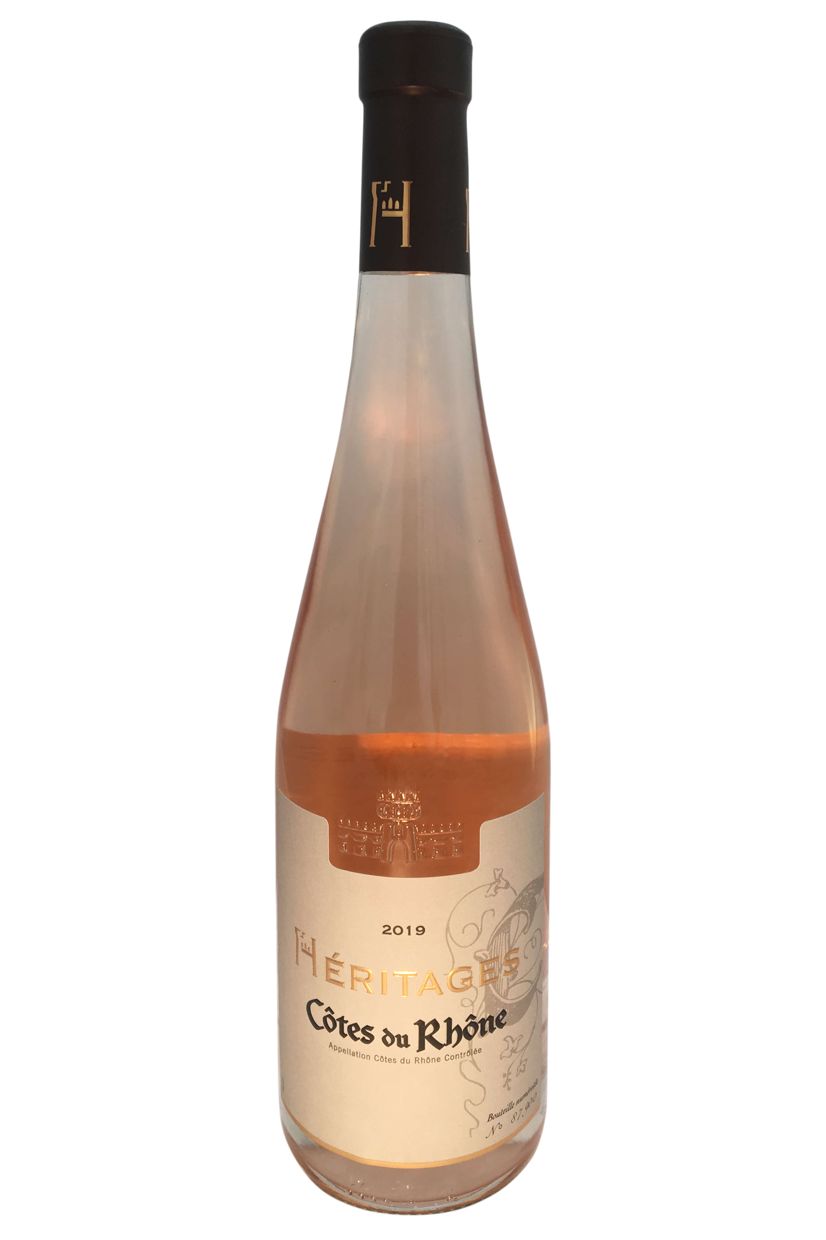 Héritages Côtes du Rhône Rose 2021 0,75l - Wein von Baumann