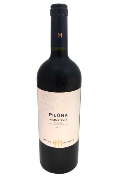 Castello Monaci Pilùna Primitivo 2022er 0,75l Rotwein