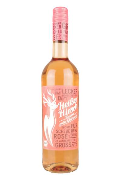 Heißer Hirsch Glühwein Rose 0,75l