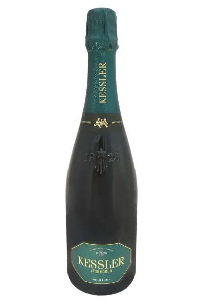 Kessler Riesling Sekt -Jägergrün- brut 0,75l