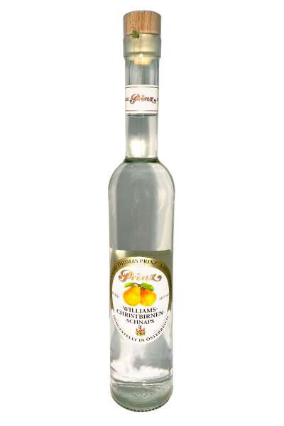 Prinz Williams-Birnen-Schnaps 40% vol. 0,5l