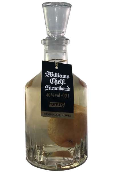 Weis Williams - Christ Birnenbrand mit eingewachsener Birne 0,7l