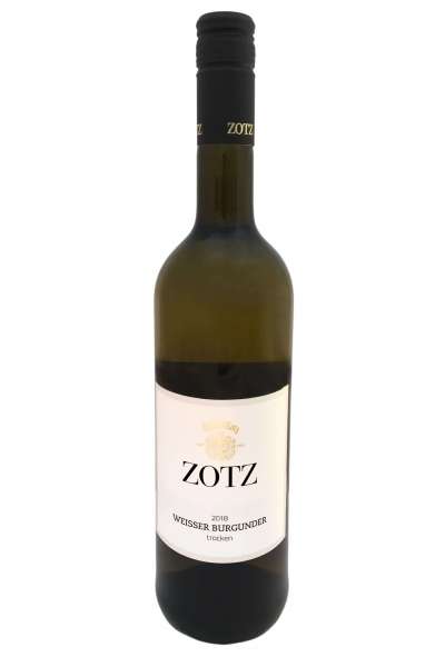 Julius Zotz Exklusiv Weisser Burgunder trocken 2021er 0,75l