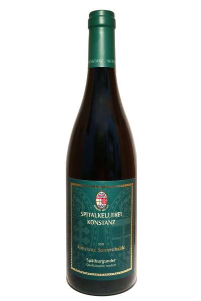 Spitalkellerei Konstanz Sonnenhalde Spätburgunder Rotwein trocken 2020er 0,75l